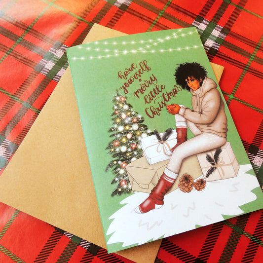 Black Woman Holiday Card