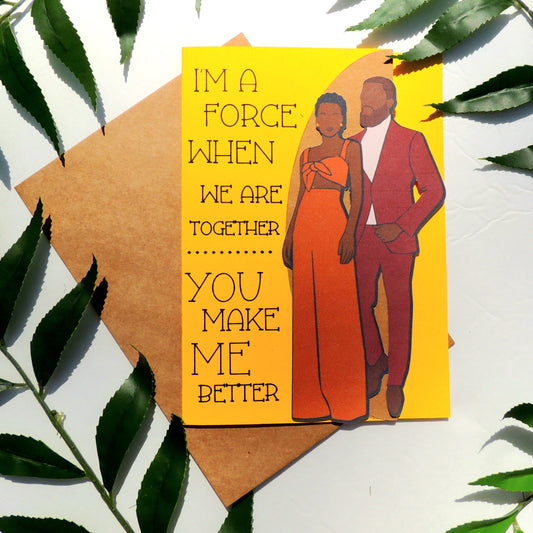 Better Love African American Greeting Card
