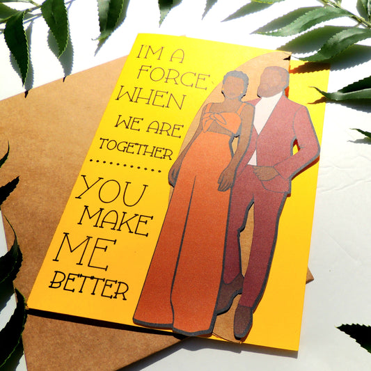 Better Love African American Greeting Card