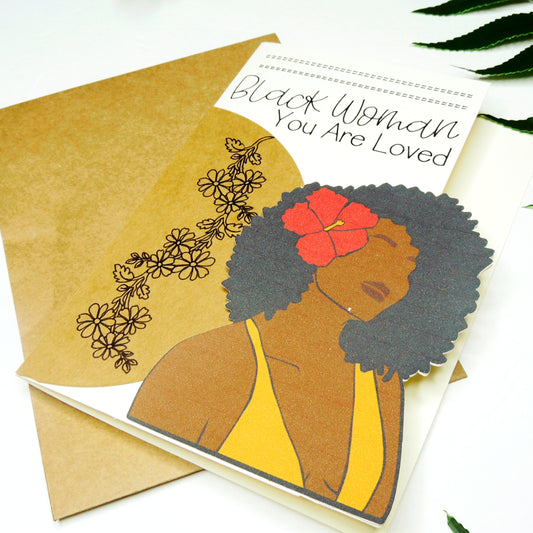 Black Woman Special Occasion Greeting Card